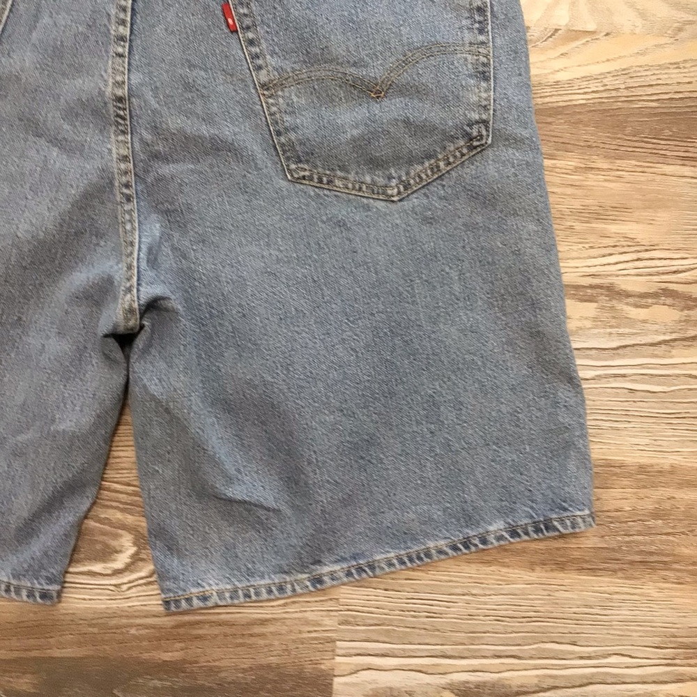 Levi’s 550 Relaxed Cotton Light Rinse Jean Shorts 40 - Picture 8 of 14
